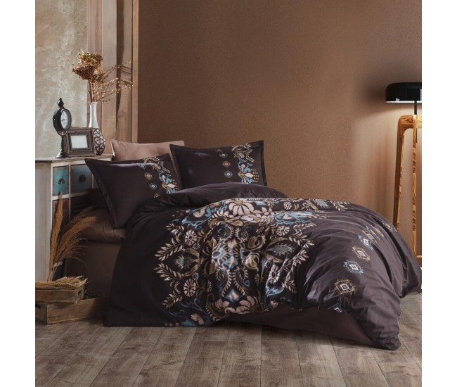 Lenjerie de pat satin clasy king size (isola)